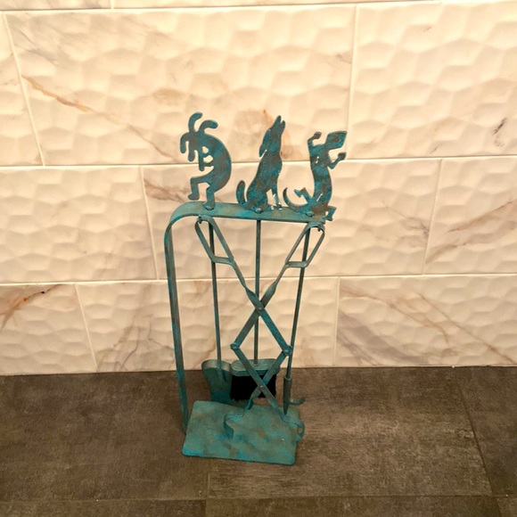 Southwest Motif Fireplace Tools - Picture 3 of 3